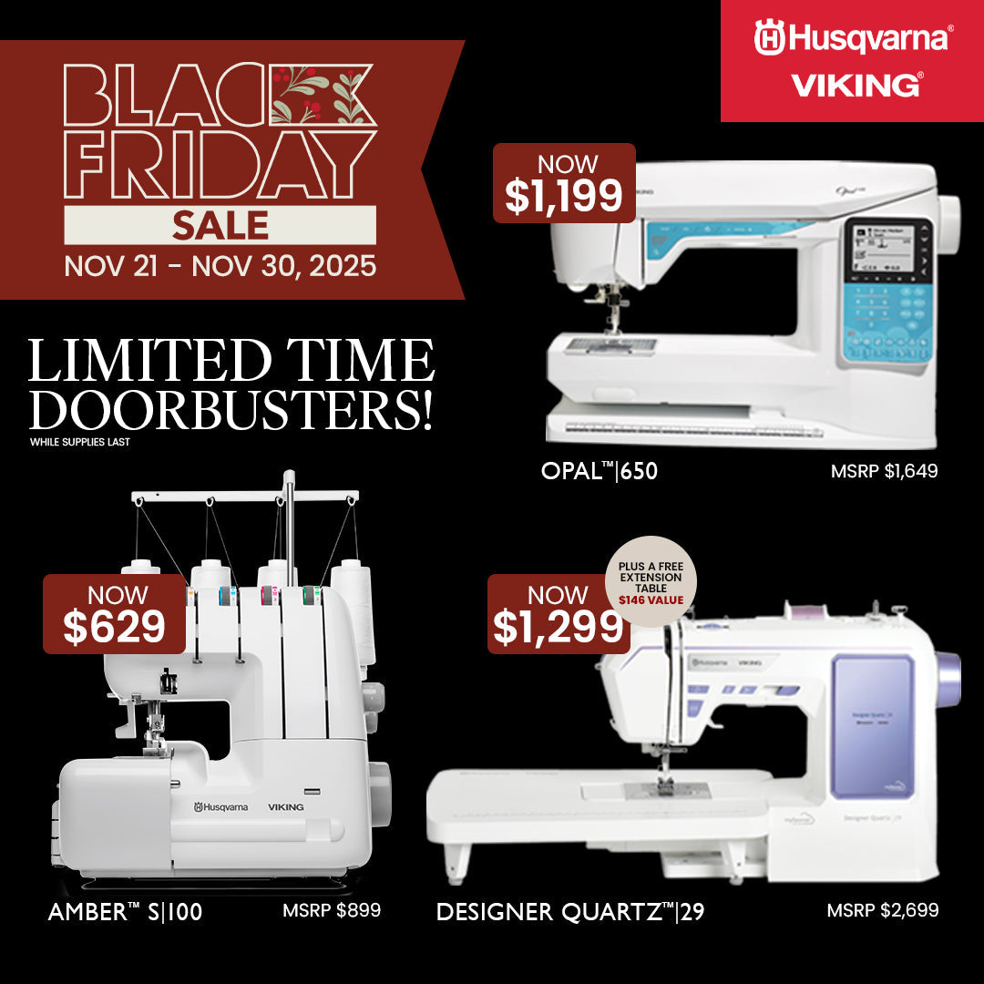 Husqvarna Viking | Black Friday Sale