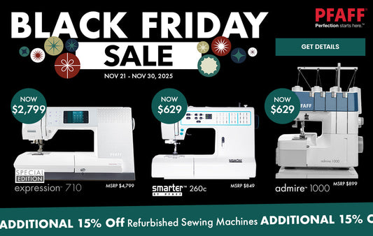 PFAFF | Black Friday Sale