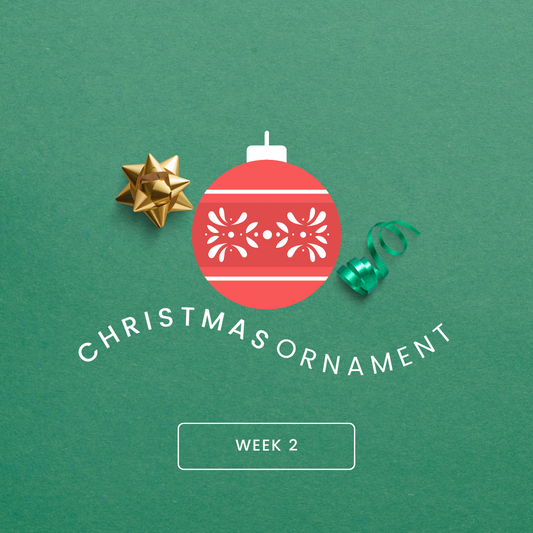 12 Weeks of Christmas Ornaments - Week 2