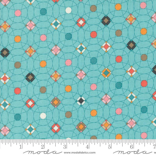 Sunday Brunch - Mint Tea Scrambler Geometrics Dot