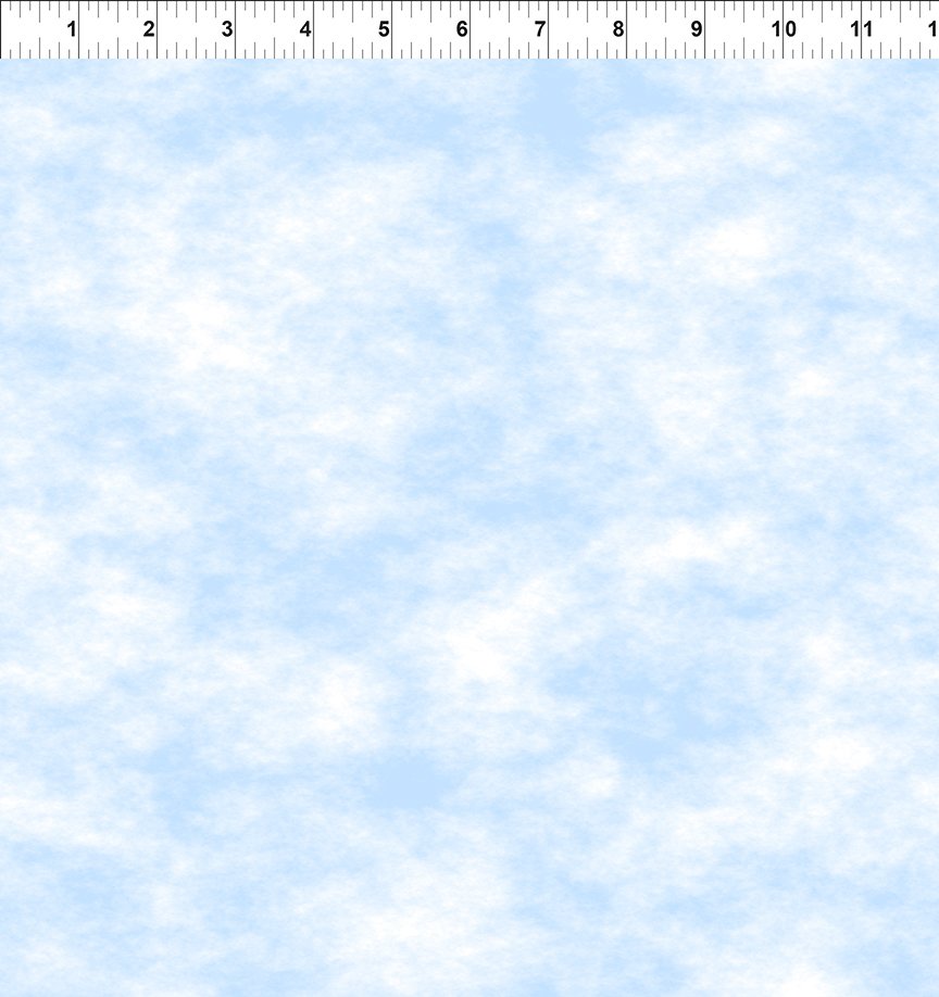 Blooming Day & Night - Blue Sky