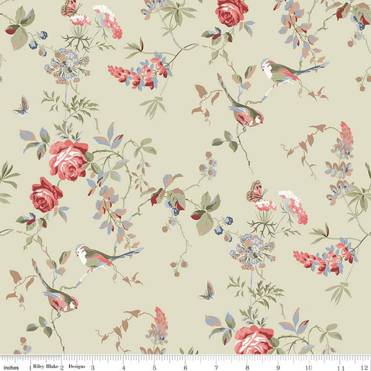 Anne of Green Gables Floral Sage