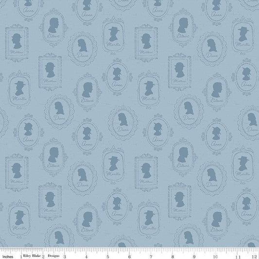 Anne of Green Gables Silhouettes Blue