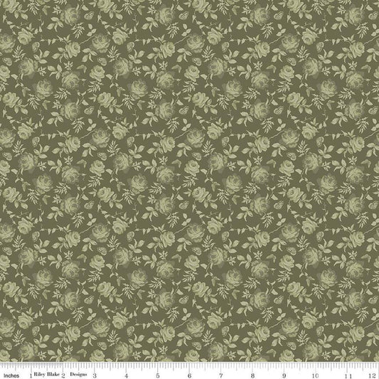Anne of Green Gables Tone-on-Tone Green