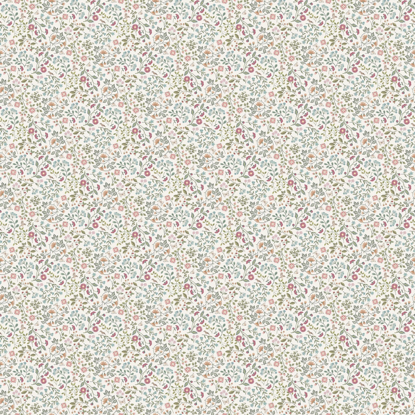 Woodland Heart - Floral Multi