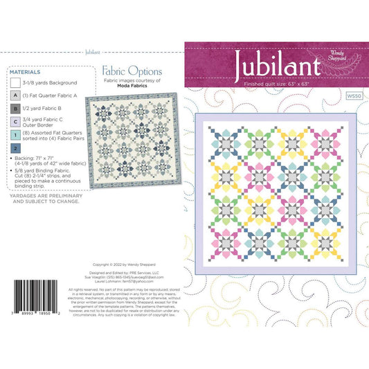 Jubilant Quilt Pattern