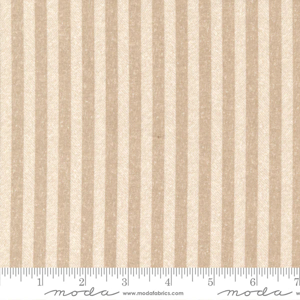 Lakeside Gatherings Flannel - Stripe Sand Tan
