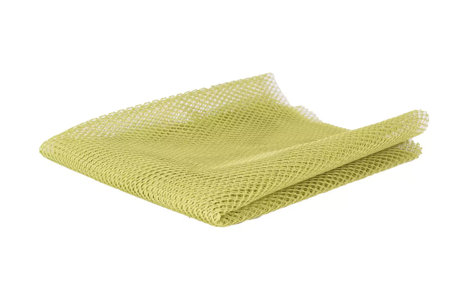 Lightweight Mesh Fabric - APPLE GREEN - 18" x 54"
