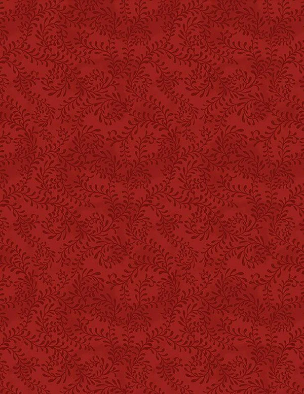 Tartan Holiday - Scroll Red