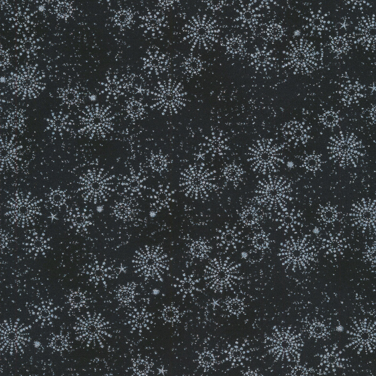 Frosty Snowflake - Black/Silver