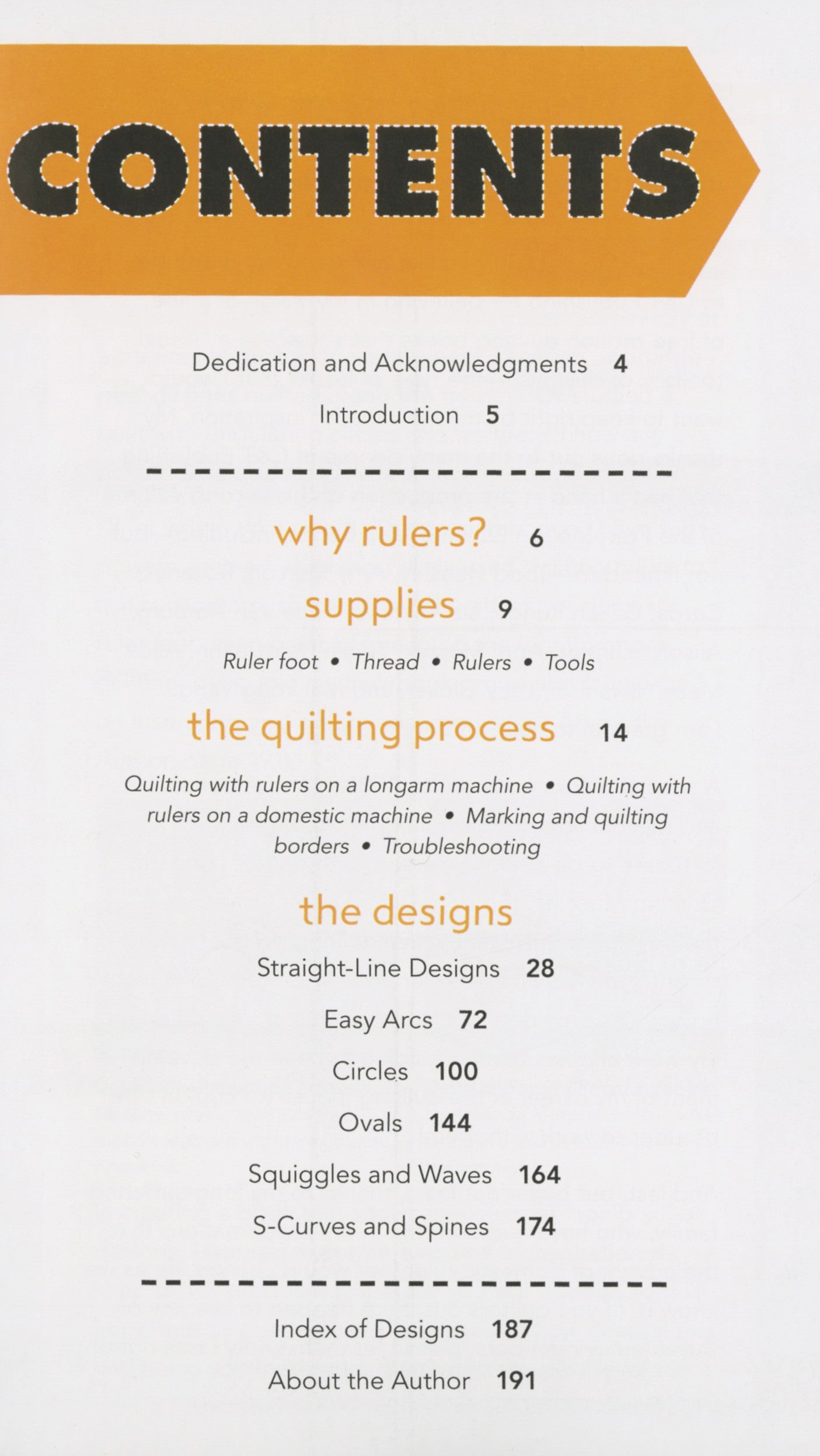 Rulerwork Quilting Idea Book