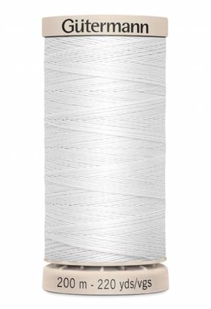 Gutermann Cotton Hand Quilting Thread  - White