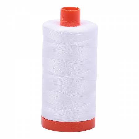 Aurifil Cotton Thread - White 2024