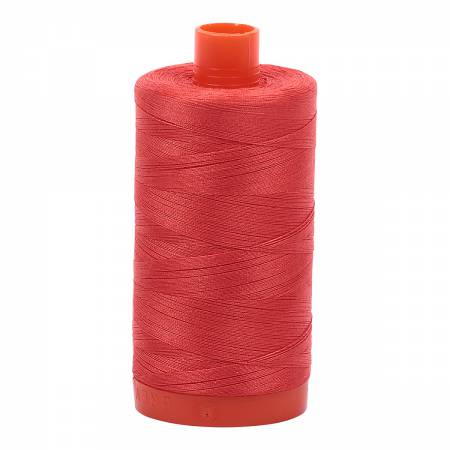 Aurifil Cotton Thread - Light Red Orange 2277