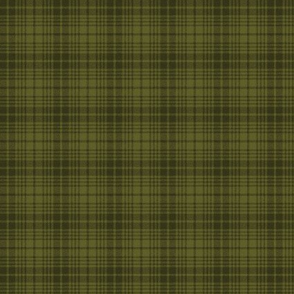 A Very Wooly Winter - Plaid Green