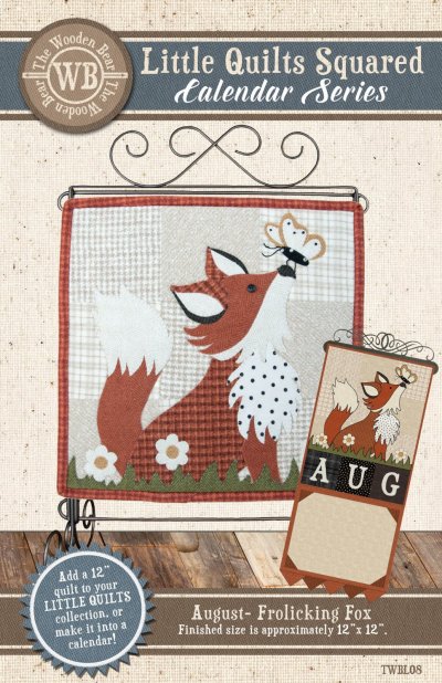 August Frolicking Fox Pattern