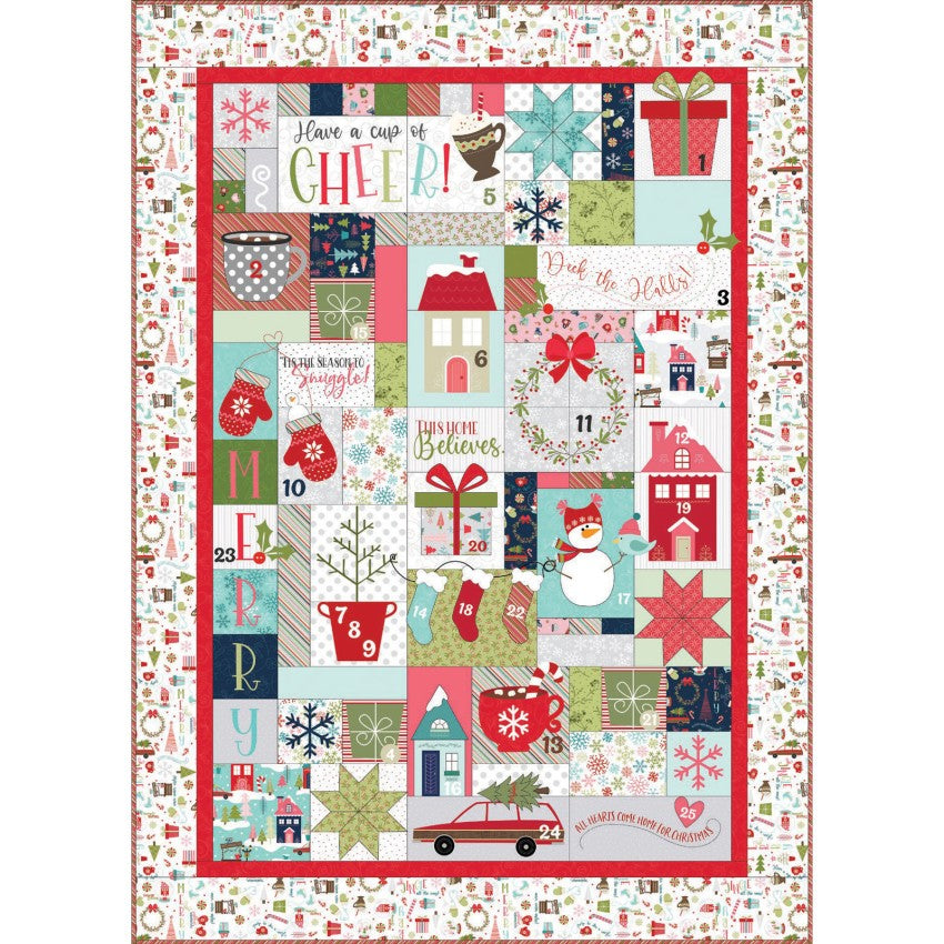 Cup of Cheer Advent Quilt