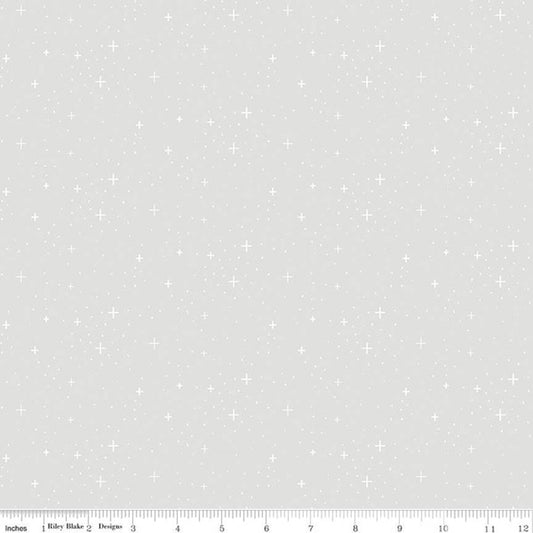 Designer Flannel - Stars Gray