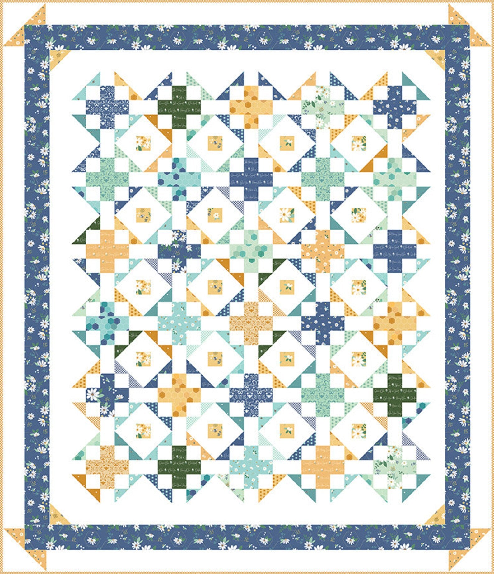 Garden Terrace Quilt Pattern – Quilting B & More