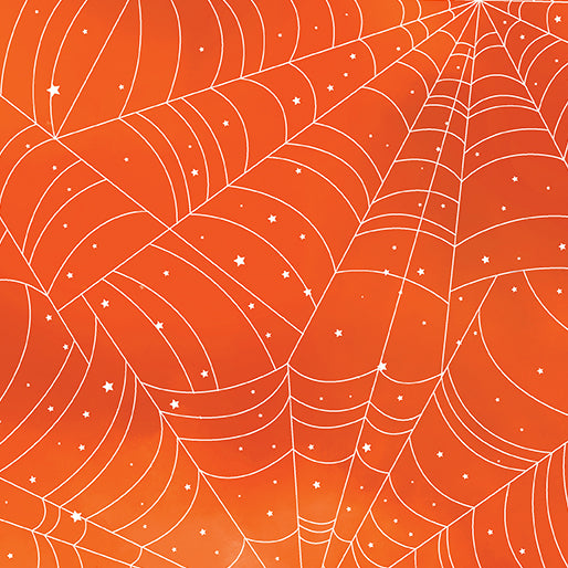 Halloween Spirit - Digital in a Web - Glow Orange