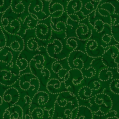 Holiday Wishes - Dotted Swirls