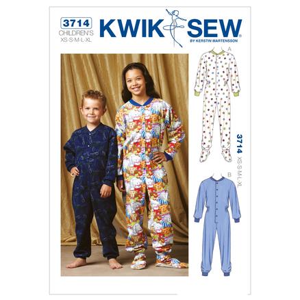 K3714 - Kids Pajamas Pattern