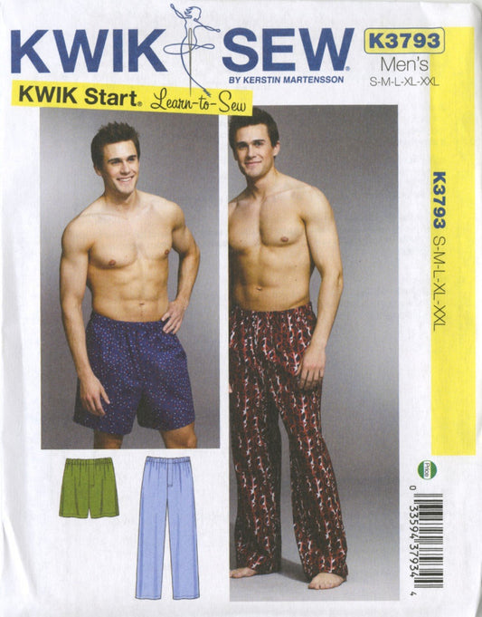 K3793 - Mens Sleep Pants and Shorts