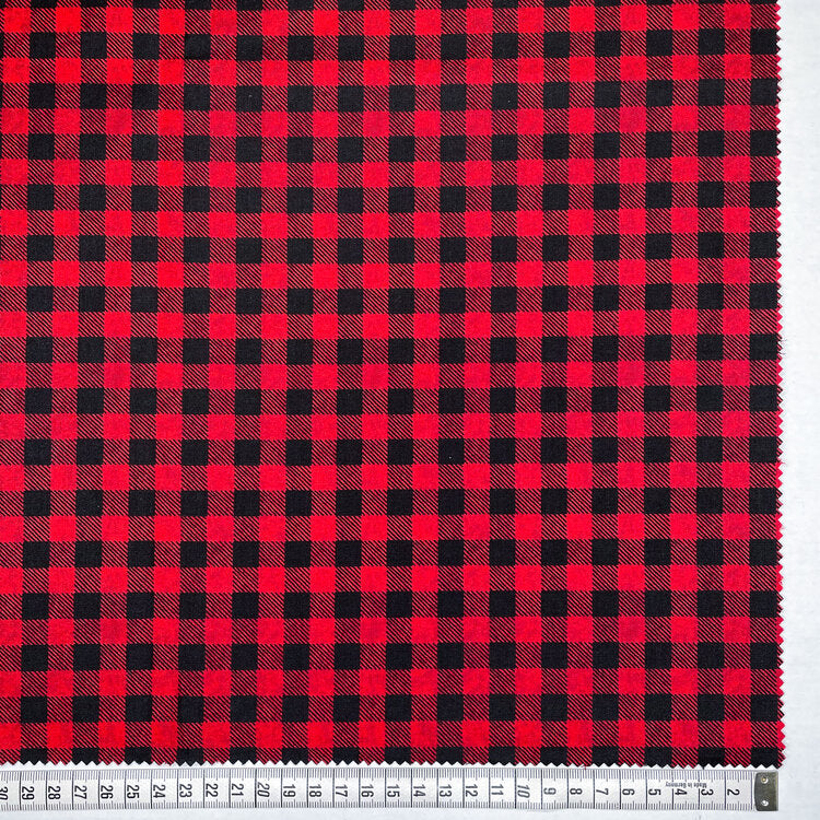 Lumberjack Plaid - Red & Black