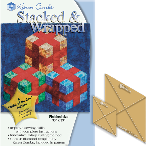 Stacked & Wrapped Pattern with Template Set