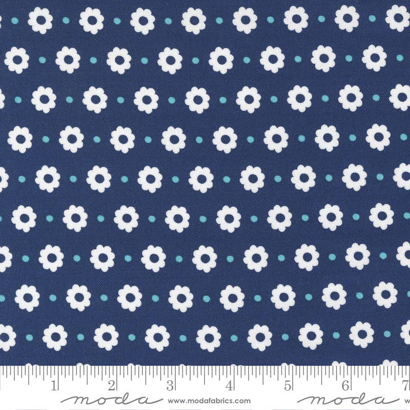 Simply Delightful - Nautical Blue Flowers
