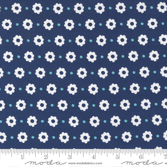 Simply Delightful - Nautical Blue Flowers