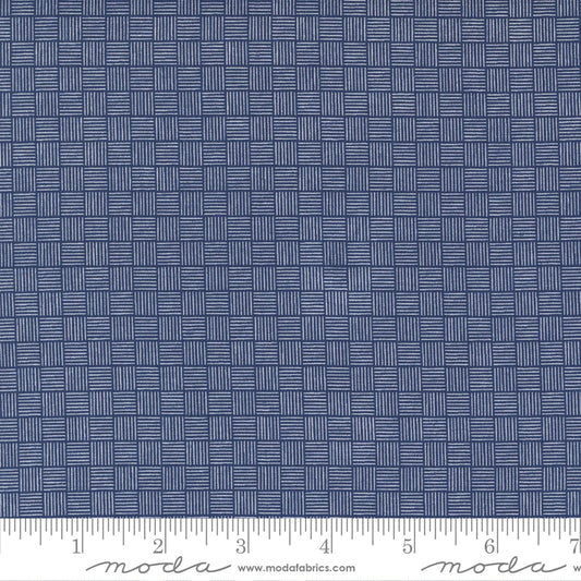 Simply Delightful - Nautical Blue Waffle Basket Weave