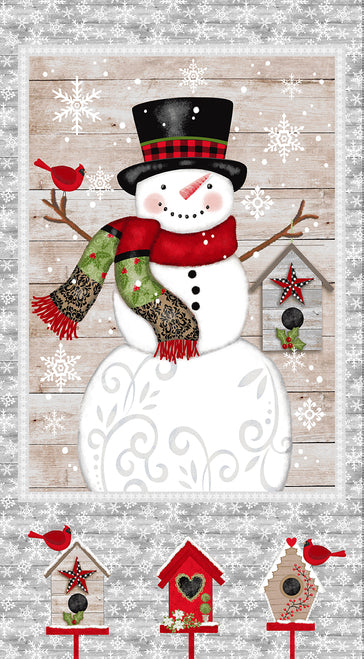 Snow Place Like Home - Snowman Panel