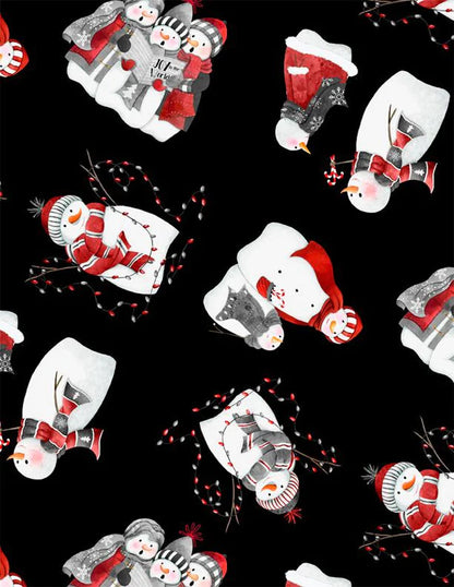 Snowy Tidings - Large All Over