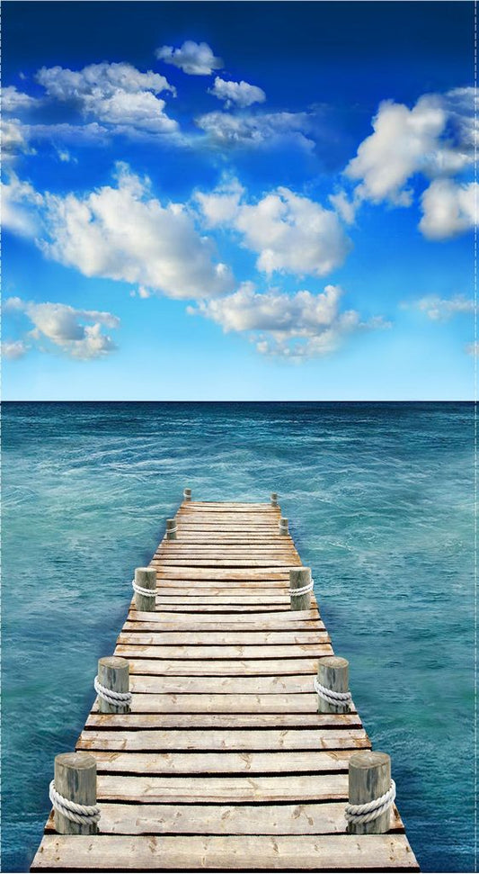 Take Me Away - Scenic Sea Boardwalk Panel