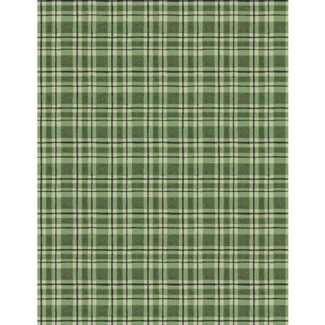 Winter Forest - Plaid Green