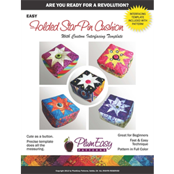 Folded Star Pin Cushion Pattern