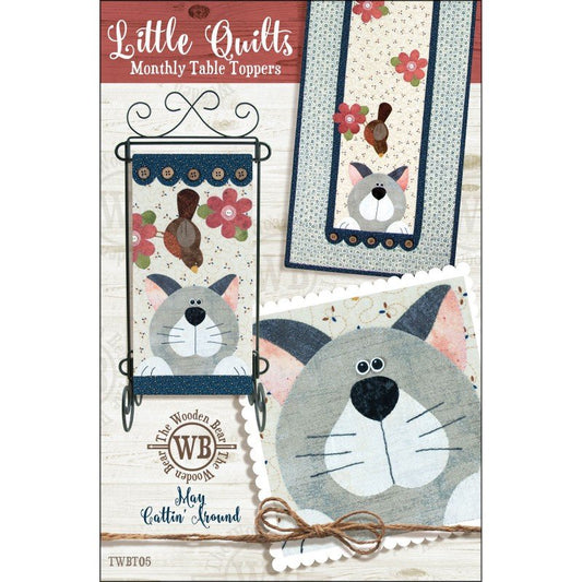 Cattin' Around - Monthly Table Toppers - May Pattern