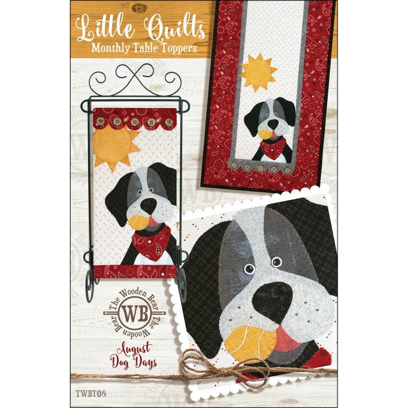 Dog Days - Monthly Table Toppers - August Pattern