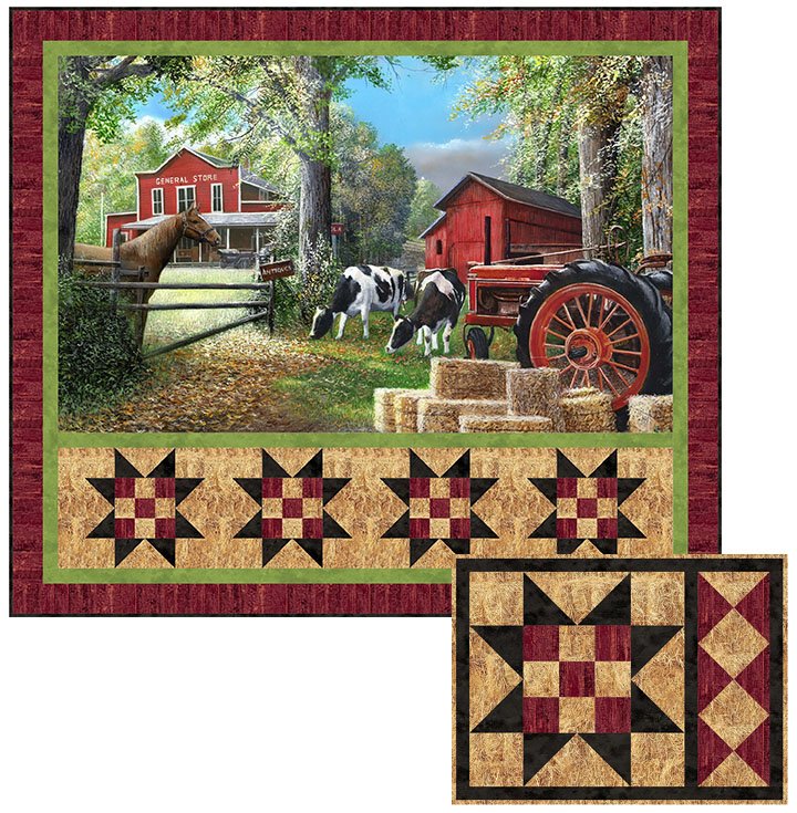 Country Home - Naturescapes Pattern
